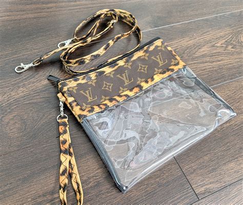 louis vuitton clear bag|louis vuitton canteen bag.